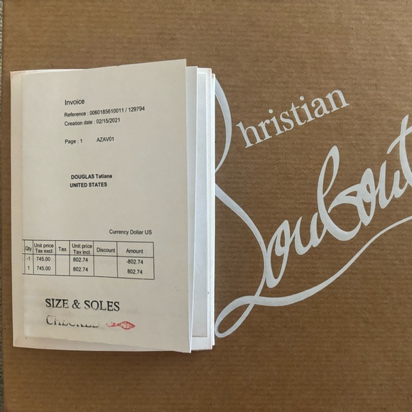 Christian Louboutin Women Size 41 -US 9.5 - Picture 6 of 6